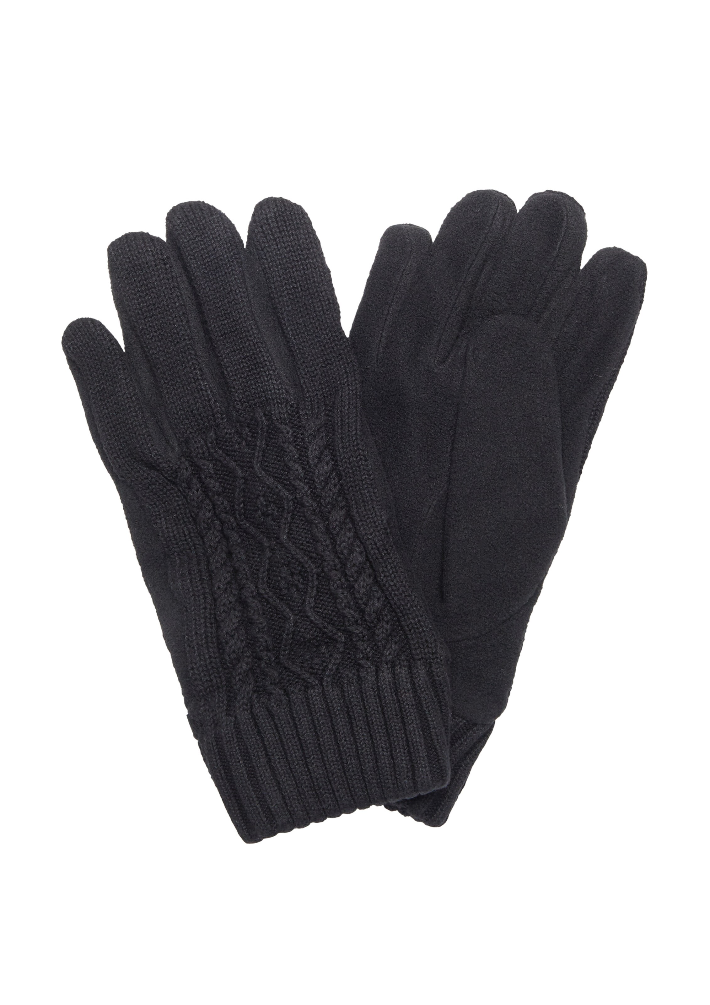 Gants s.Oliver en noir : devant