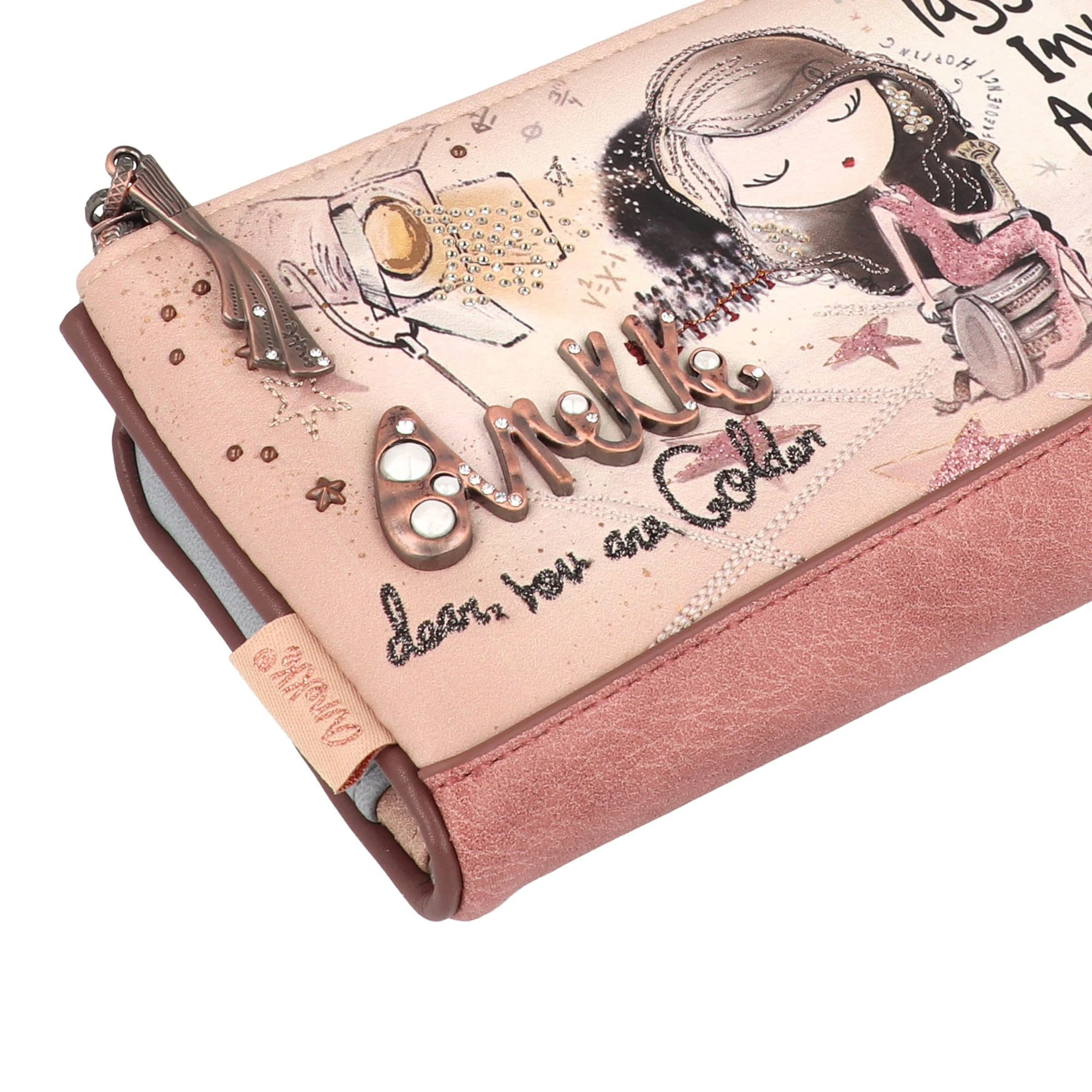 Anekke Wallet 'Hollywood' in Beige