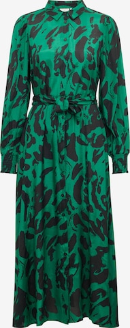 Robe-chemise 'Pollie' Kaffe en vert : devant