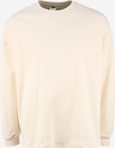 Urban Classics Plus Size Sweat-shirt en crème, Vue avec produit