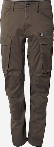 Pantalon cargo G-STAR en vert : devant