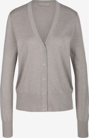 Uta Raasch Gebreid vest in Beige: voorkant