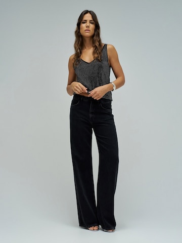 Haut Salsa Jeans en noir