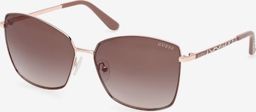 GUESS Sunglasses in Beige: front