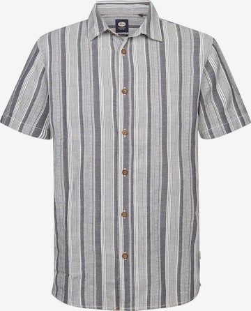 PETROL INDUSTRIES MEN Regular Fit Hemd in Blau: Vorderseite