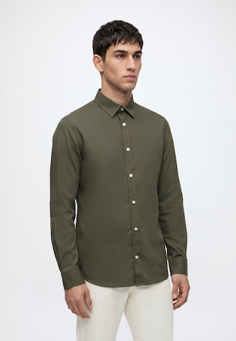 Slim fit Camicia 'JREBGAVIN' di JJ Rebel in verde