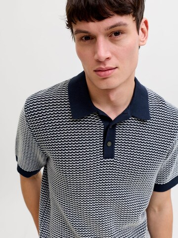 JACK & JONES Shirt 'Blukingsley' in Blauw