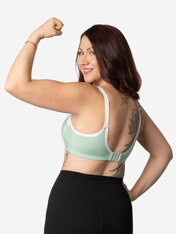 SugarShape Vysoká podpora Sportovní podprsenka 'Motivation' – zelená