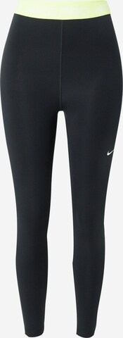 NIKE Workout Pants in Black: front