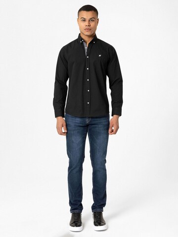 Williot Regular fit Button Up Shirt 'Miranda' in Black