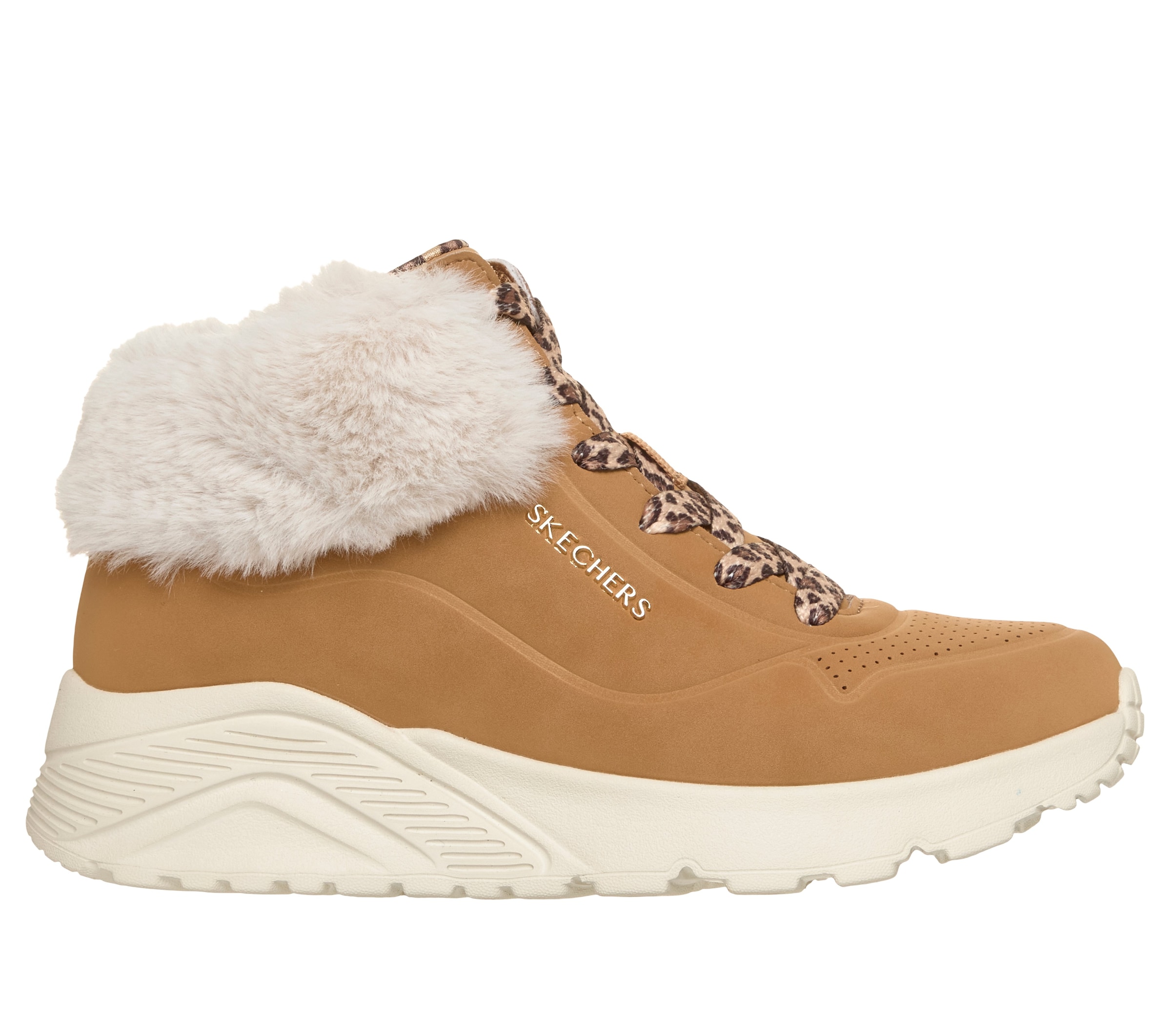 SKECHERS Μπότες για χιόνι 'Uno' σε καφέ