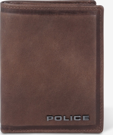 POLICE Portemonnee 'Milestone' in Bruin: voorkant