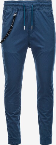 Regular Pantalon 'P908' Ombre en bleu : devant
