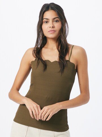 Top 'HARRIET' di VERO MODA in verde: frontale