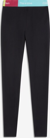 Calvin Klein Sport Skinny Workout Pants 'Pride' in Black: front
