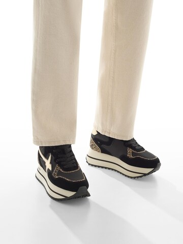 W6YZ Schnürschuh 'DEVA W.'‌‌‌‌‌‌‌ in Schwarz