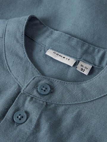 NAME IT Regular fit Overhemd in Blauw