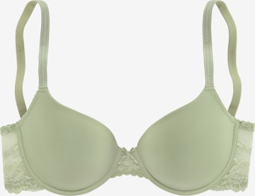 LASCANA T-shirt Bra in Green: front