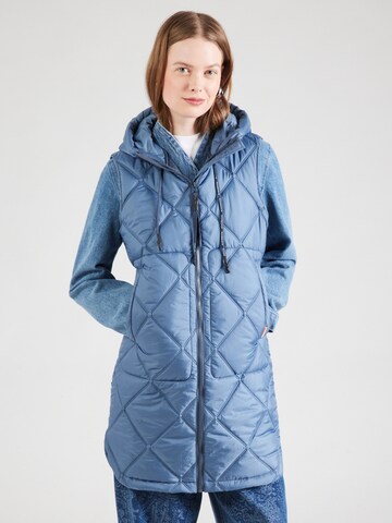 Gilet di QS in blu: frontale