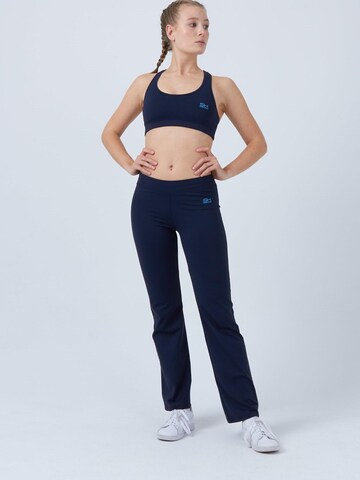Pantalon de sport 'Jazzpants Regular' SPORTKIND en bleu : devant