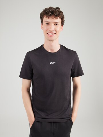 Reebok Performance Shirt in Black: front