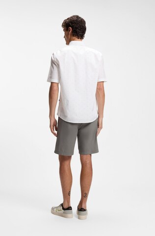 BOSS Regular Fit Hemd 'Rash' in Weiß