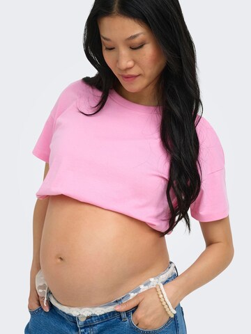 Only Maternity Shirt in Roze