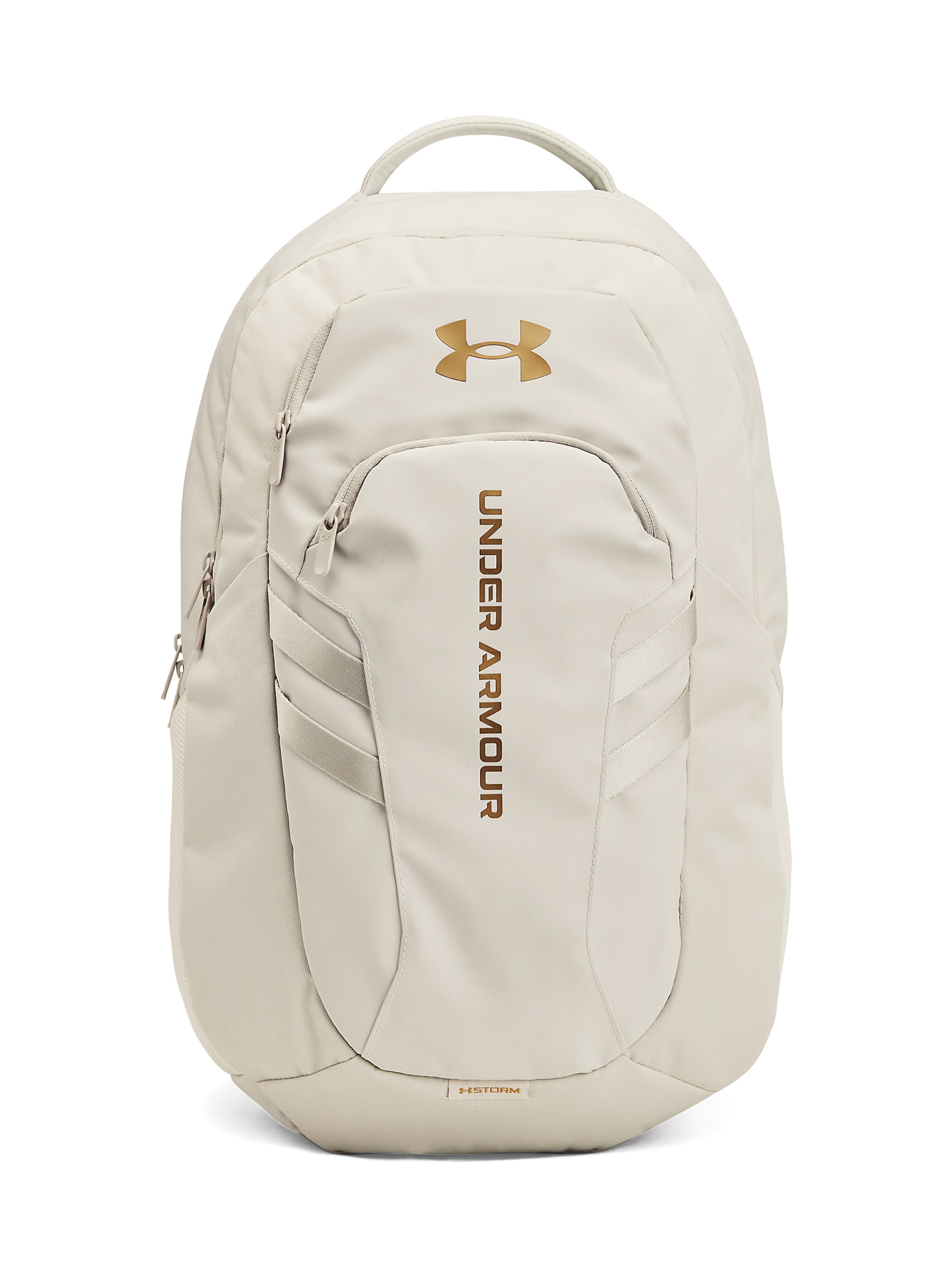 UNDER ARMOUR Sportrugzak 'UA Hustle Pro 6.0' in Wit: voorkant