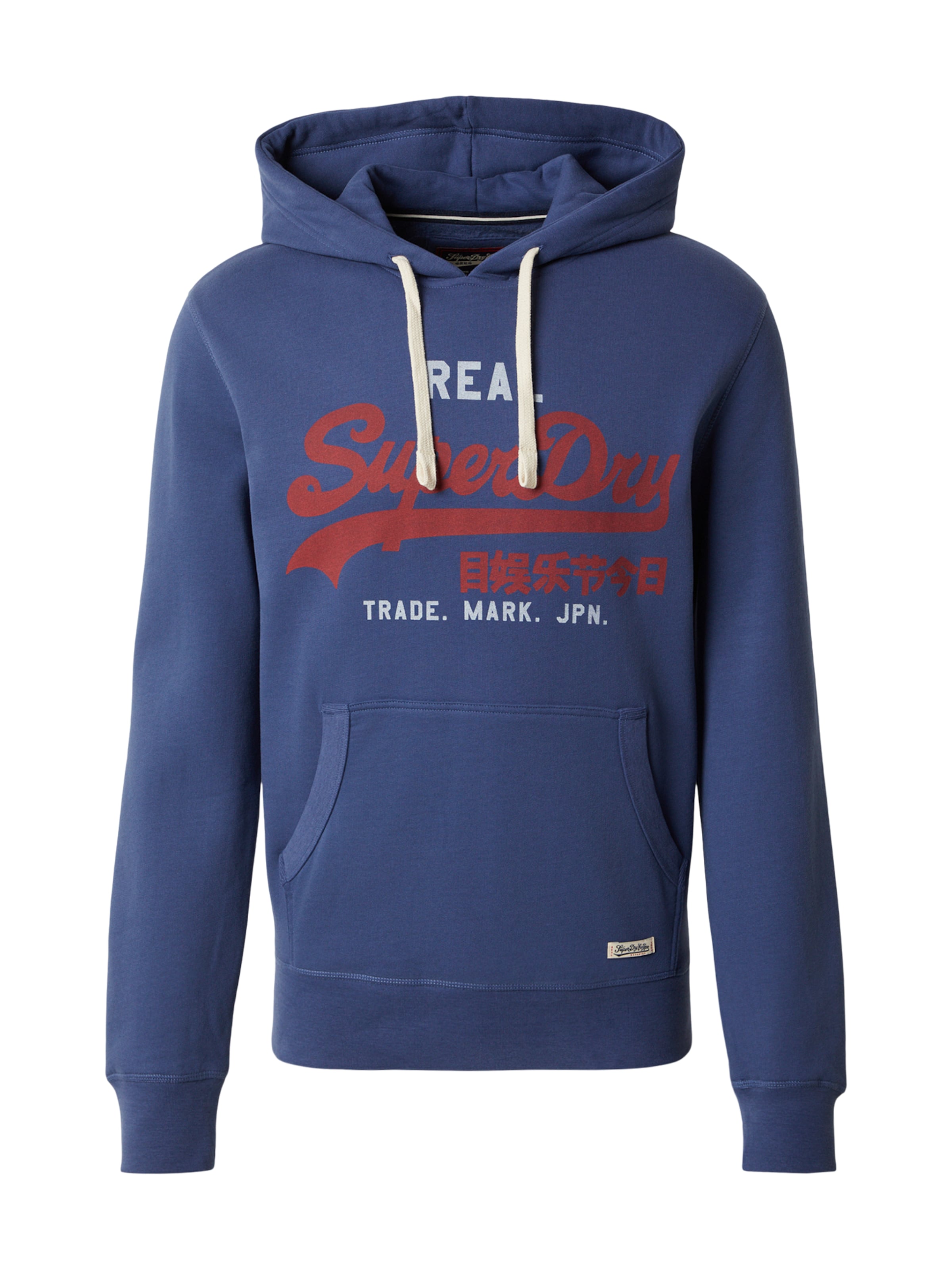 Superdry & Co Суичър 'ECLIPSE' в синьо: отпред