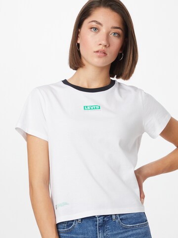 LEVI'S ® Tričko 'Graphic Jordie Tee' – bílá