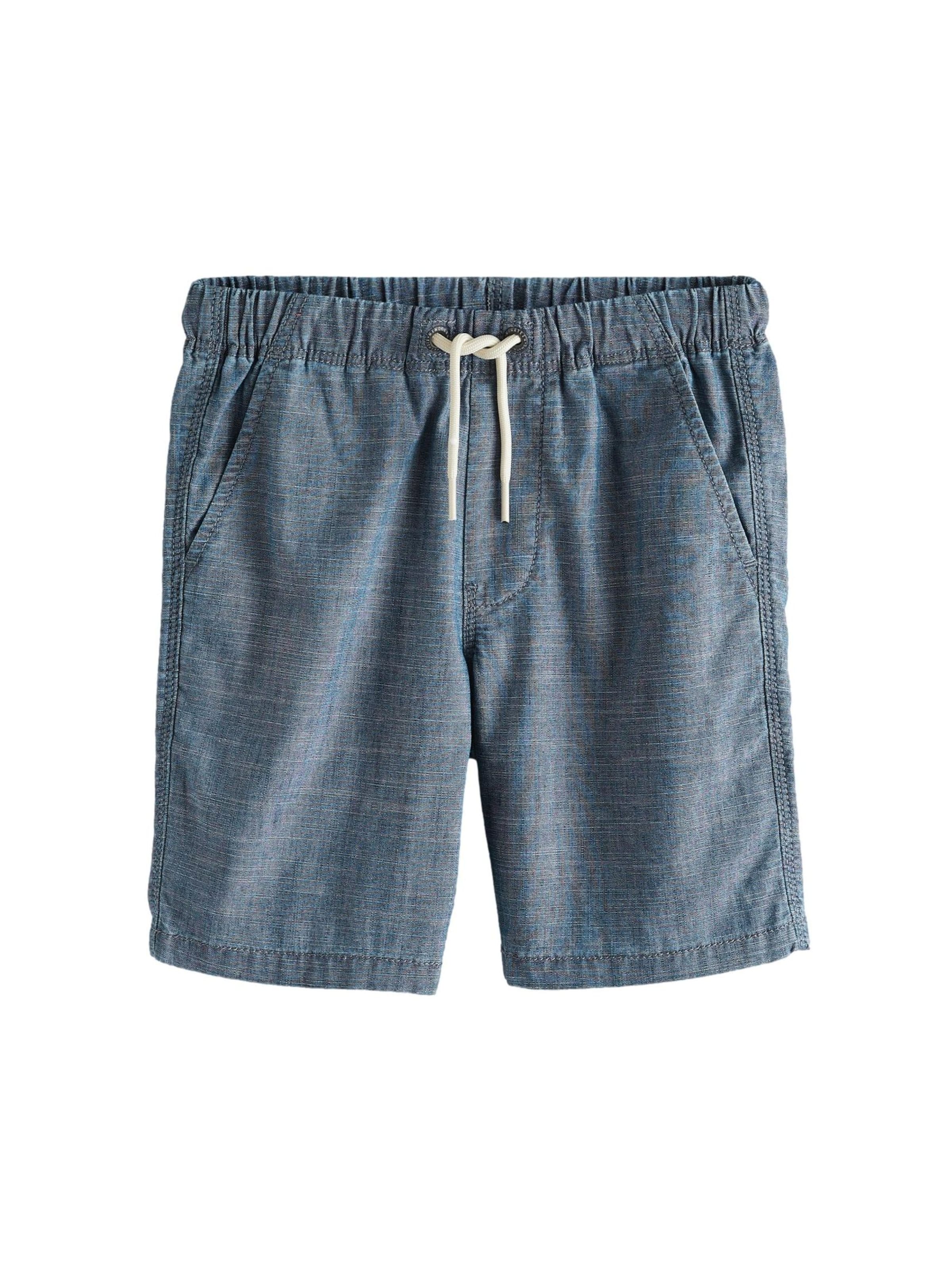 Next Trousers in Blue: front