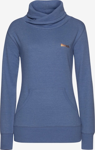 Sweat-shirt BENCH en bleu : devant