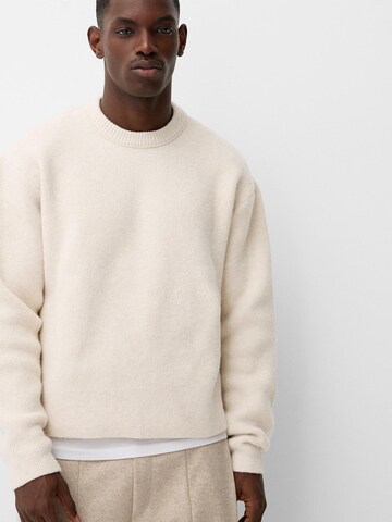 Bershka Sweter w kolorze żółty