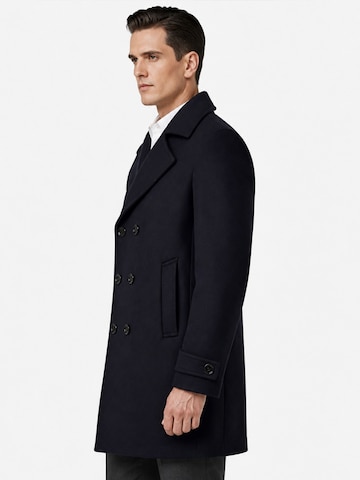 ALLTHEMEN Winter Coat 'Winterglanz' in Blue