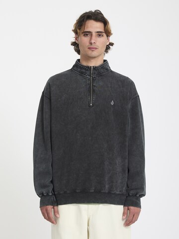 Felpa 'Single Stone' di Volcom in nero: frontale