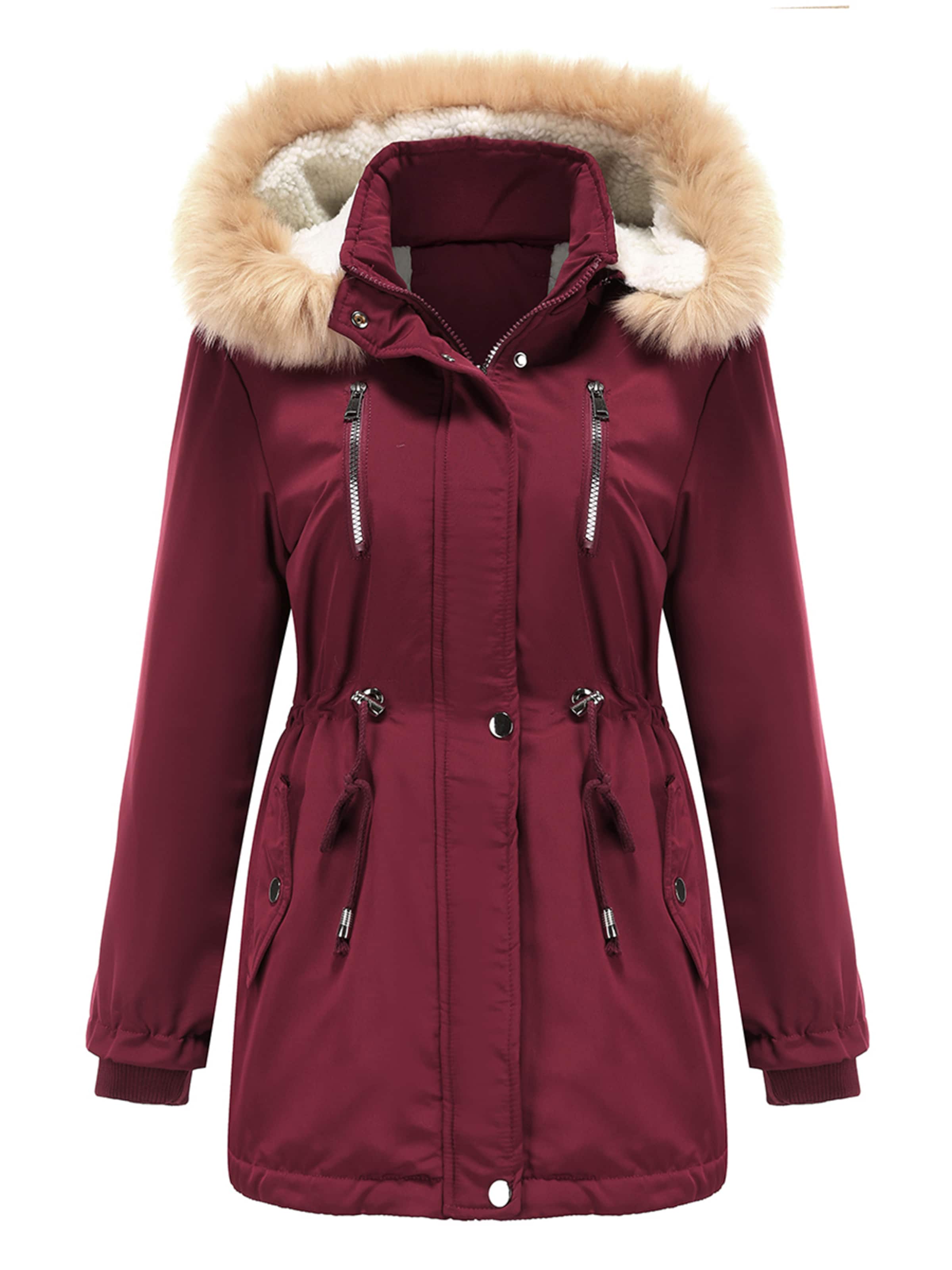 Youthup Winter Parka in Red: front