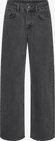 SOMETHINGNEW Wide Leg Jeans 'Rancy' in Grau: predná strana