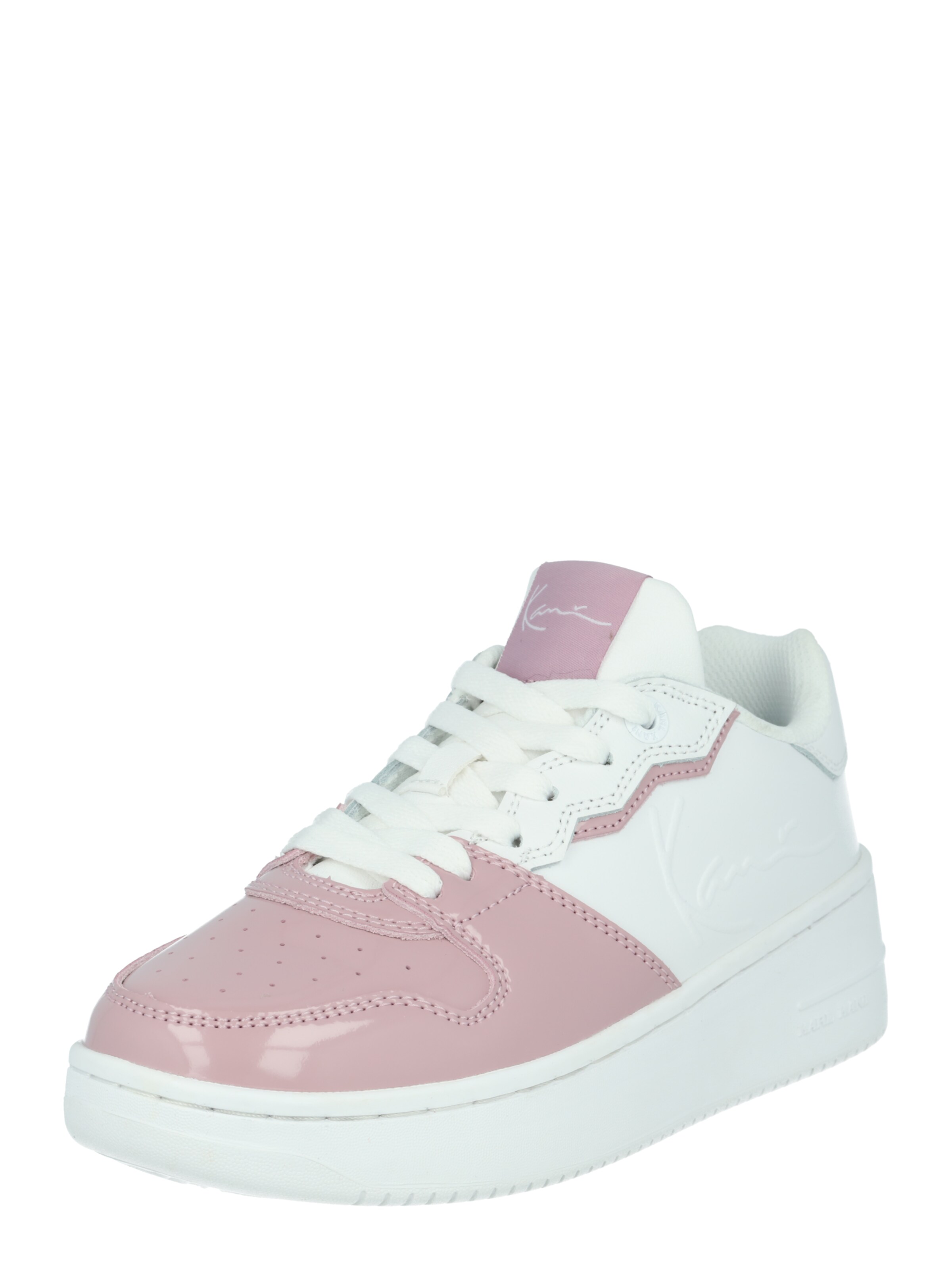 Karl Kani Platform trainers 'Kani 89' in White: front