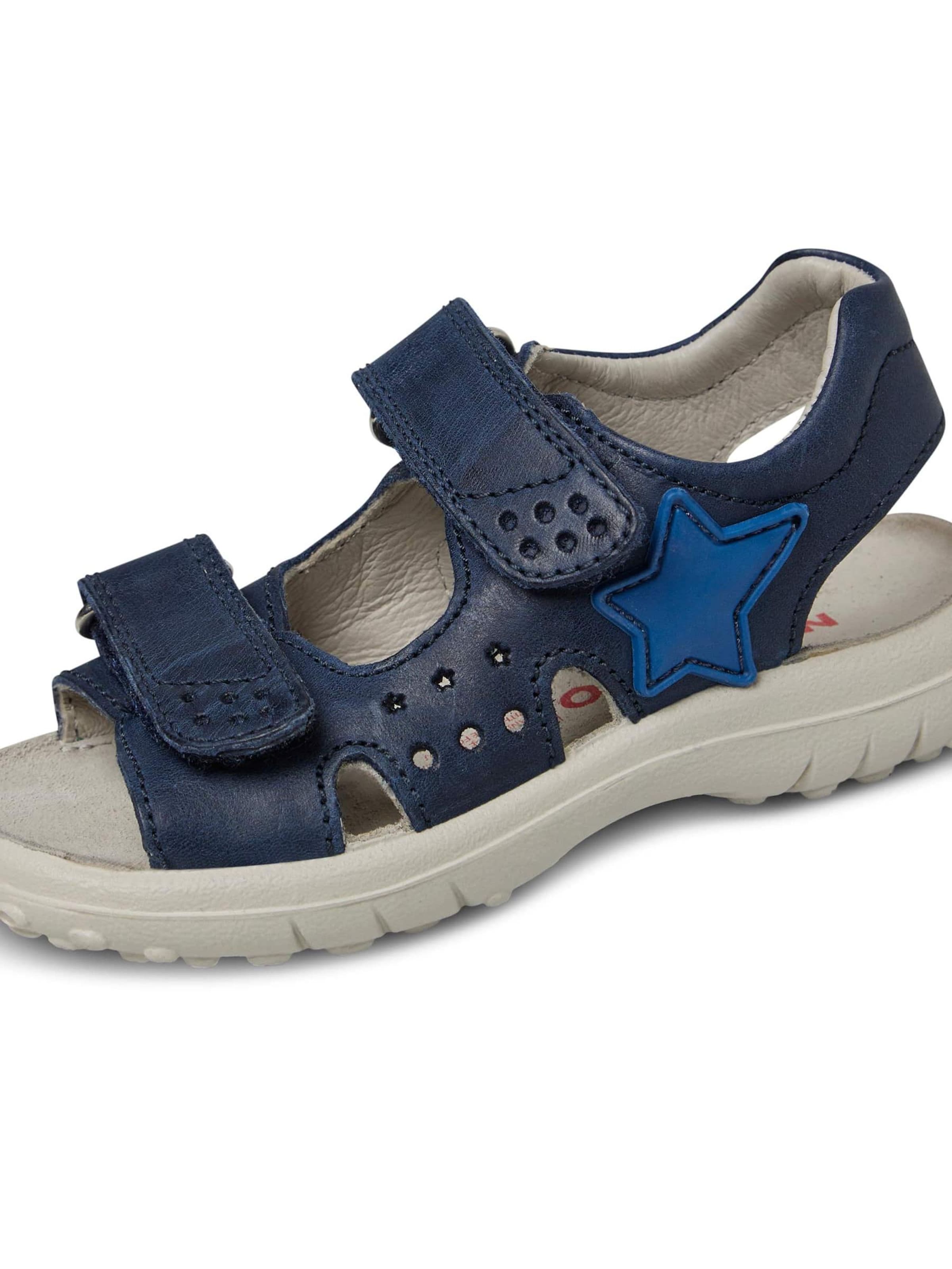 NATURINO Offene Schuhe 'DOCK'‌‌‌‌‌ in Blau