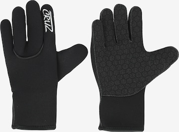 Cruz Athletic Gloves 'Rutland' in Black: front