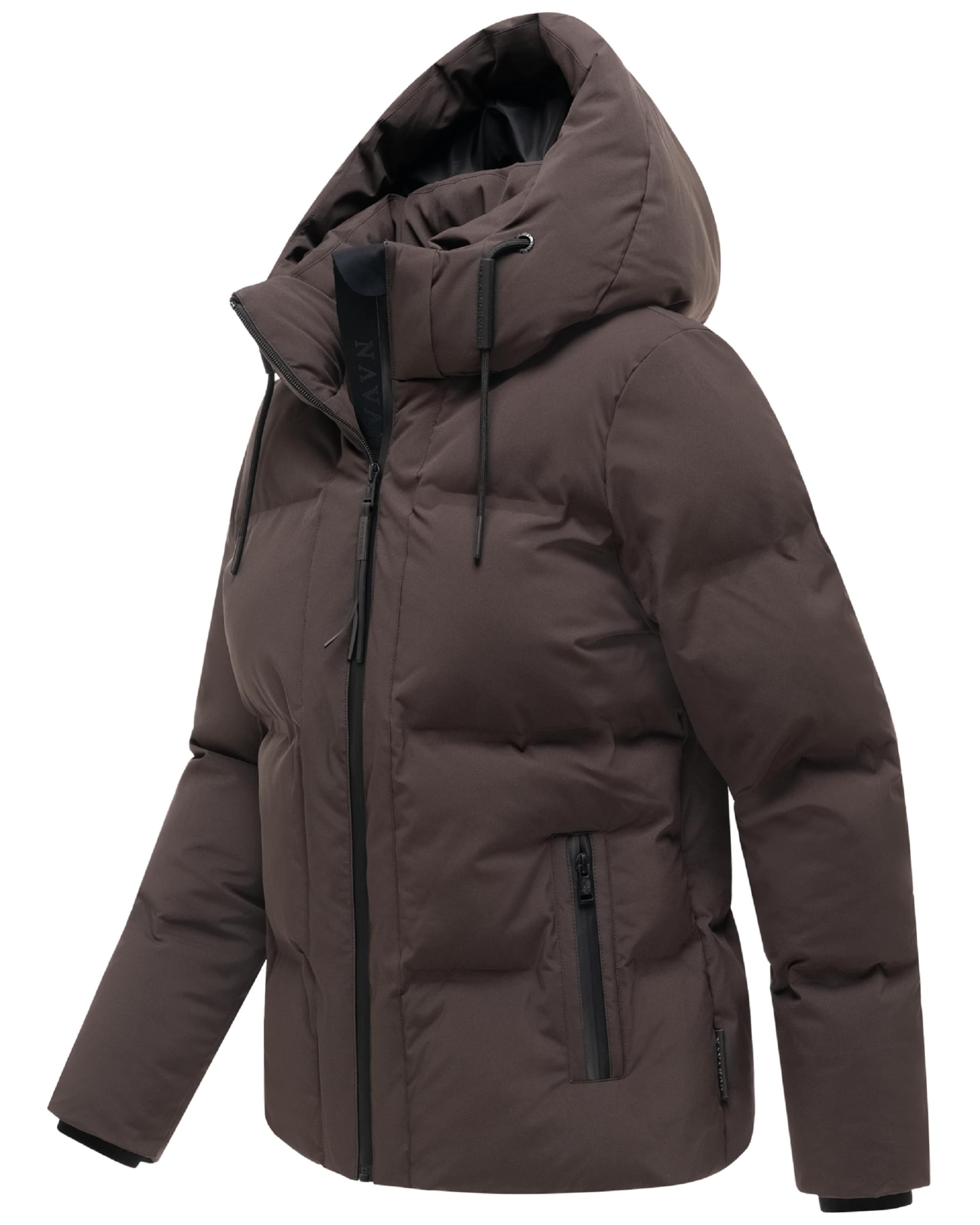 NAVAHOO Winterjas 'Wolkentanz XIV' in Bruin
