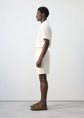 MANGO MAN Regular Pants 'Xavis' in White