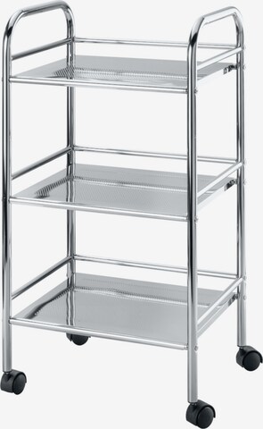 Wenko Shelf in Silver: front