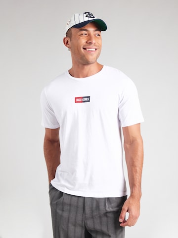 JACK & JONES T-Shirt 'JJPAN' in Grau: Vorderseite