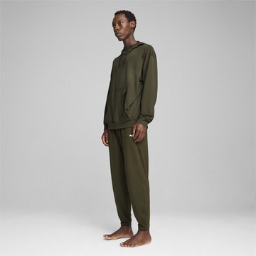 PUMA Slimfit Sporthose 'STUDIO FOUNDATION' in Grün