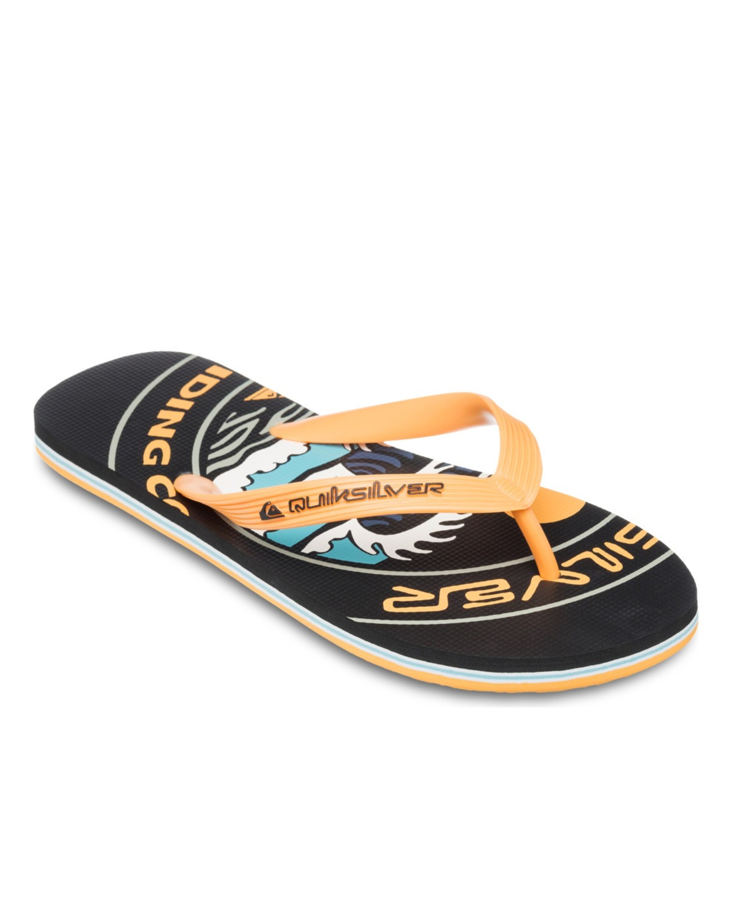 QUIKSILVER Zehentrenner 'Molokai Screen' in Schwarz