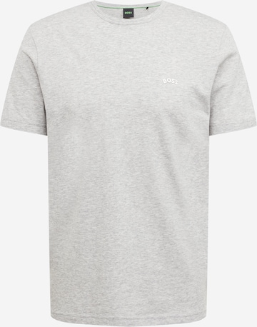 T-Shirt BOSS en gris : devant