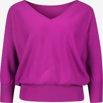 Pull-over zero en violet : devant