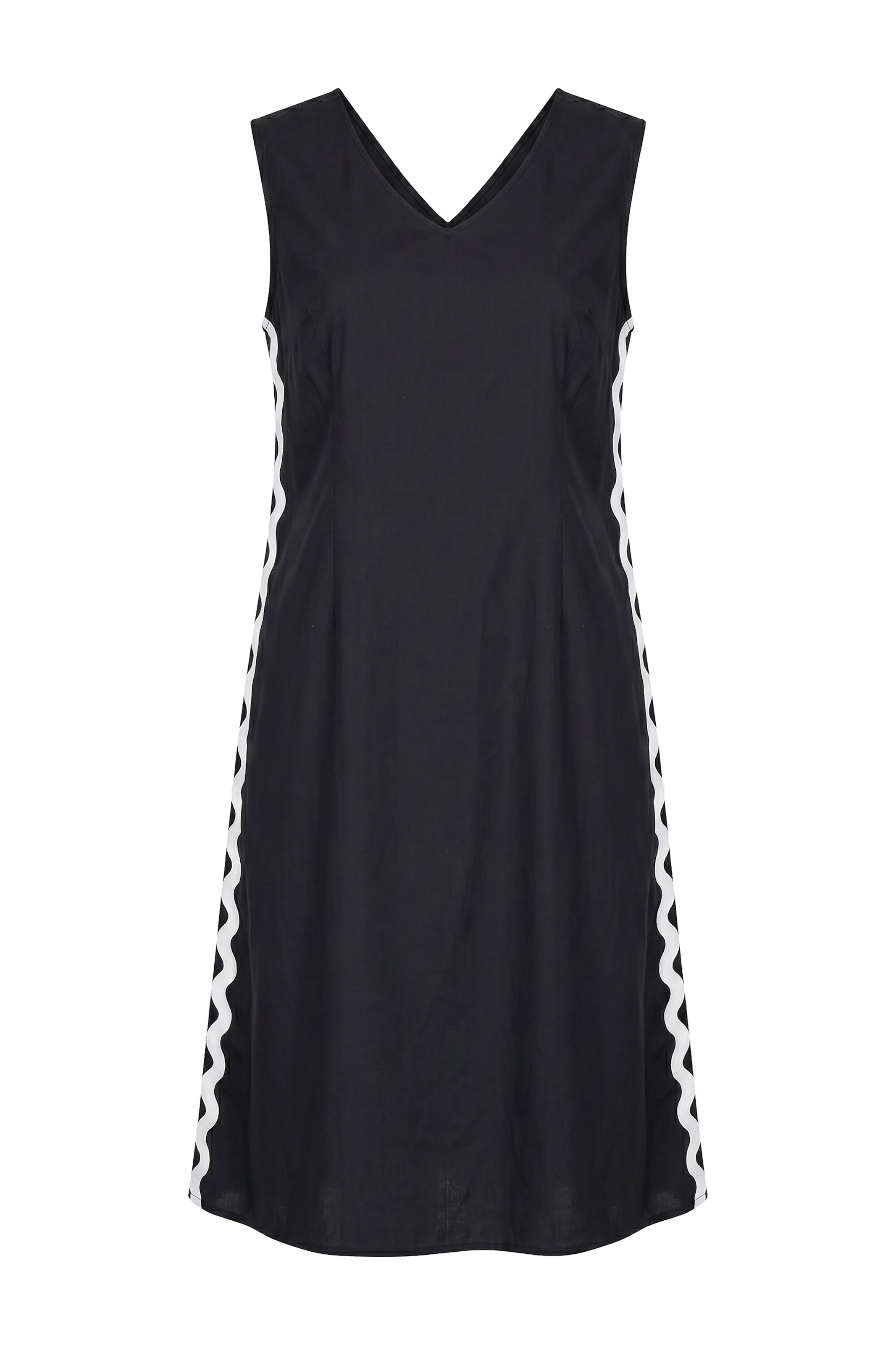 Angel of Style Jurk in Zwart: voorkant