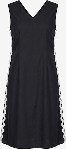 Angel of Style Jurk in Zwart: voorkant